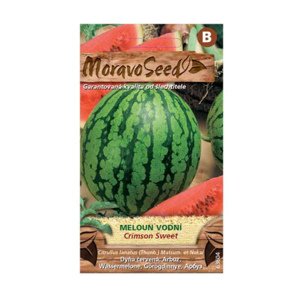 MORAVOSEED Meloun vodní CRIMSON SWEET, červený 63604