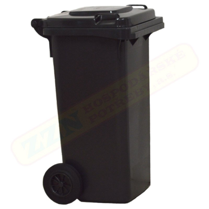 ZZN popelnice 120 l HDPE, černá