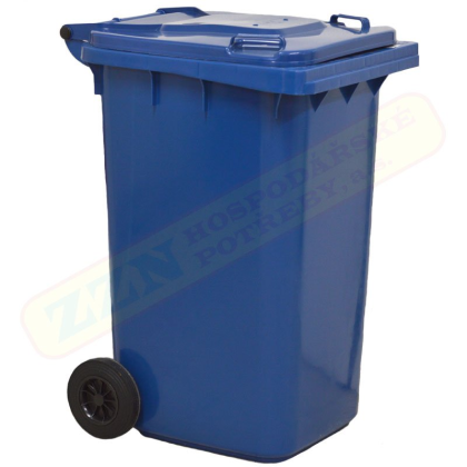 ZZN popelnice 240 l HDPE, modrá