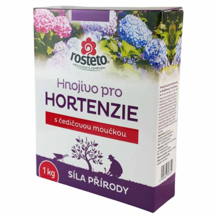 ROSTETO Hnojivo s čedičovou moučkou - hortenzie 1 kg