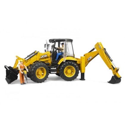 BRUDER 2454 JCB 5CX ECO Bagr s čelním nakladačem